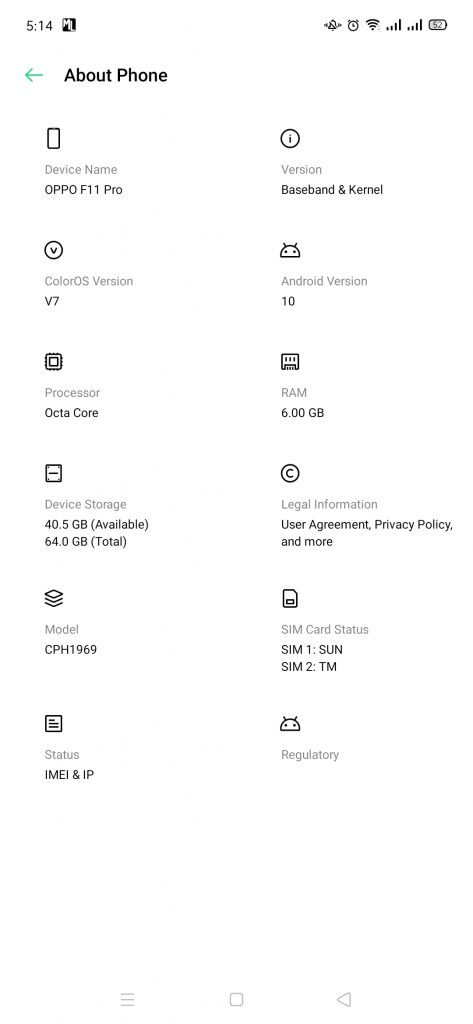 Android Version