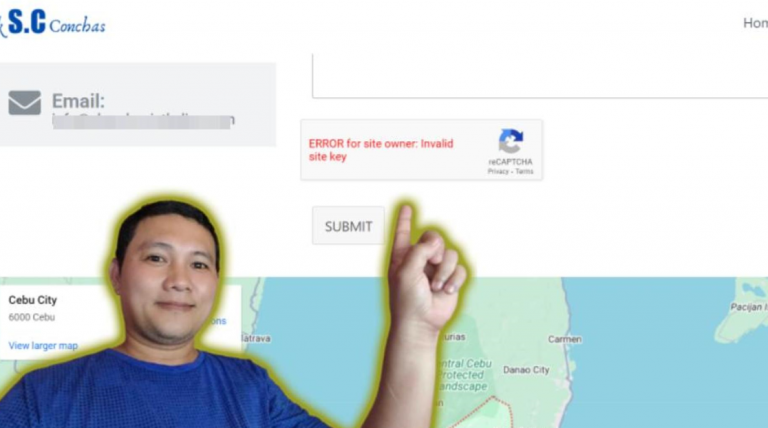 Basic Tutorial: How to fix Google reCAPTCHA error on your site’s contact form or form submissions